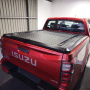 D-Max load bed cover aluminium chequer plate